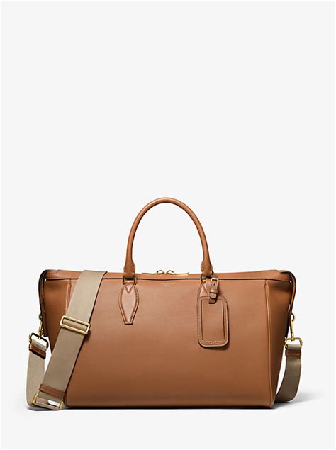 michael kors 007 backpack|MKC x 007 Bond Leather Duffel Bag .